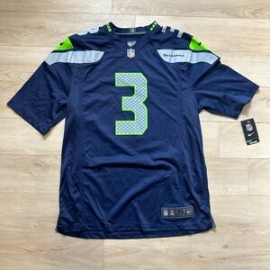 NFL Blue and Green Men's Jersey